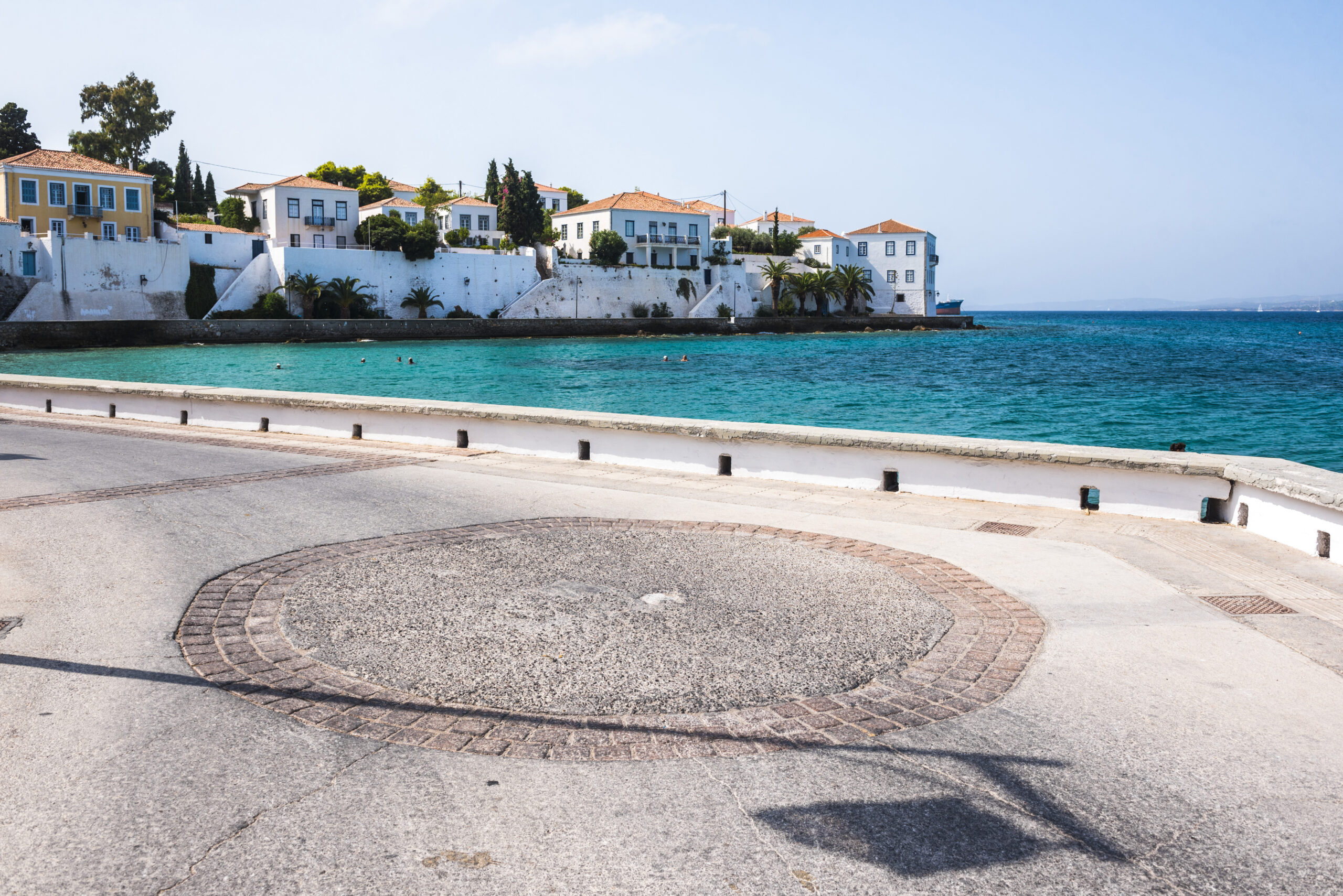 spetses, saronic islands, attica region, aegean coast, greece, europe